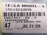 1Облицовка стойки С левая ALC BLK Tesla model S, model S REST 1007457-02-C - photo 3