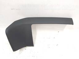 2Накладка центральной панели нижняя правая (NAPPA GRAIN BLACK PVC) Tesla model X S REST 10