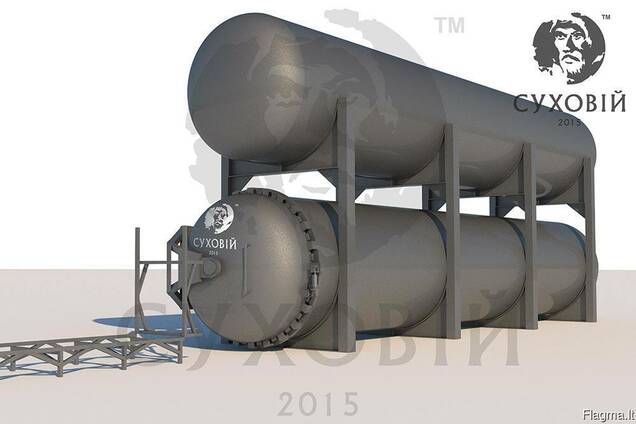 Автоклав для импрегнации дерева Sukhoviy Albus 6