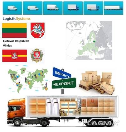 Автотранспортные грузоперевозки из Вильнюса в Вильнюс с Logistic Systems