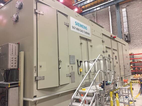 Б/У Газовая турбина Siemens SGT800 , 54 Мвт. 2019 г.