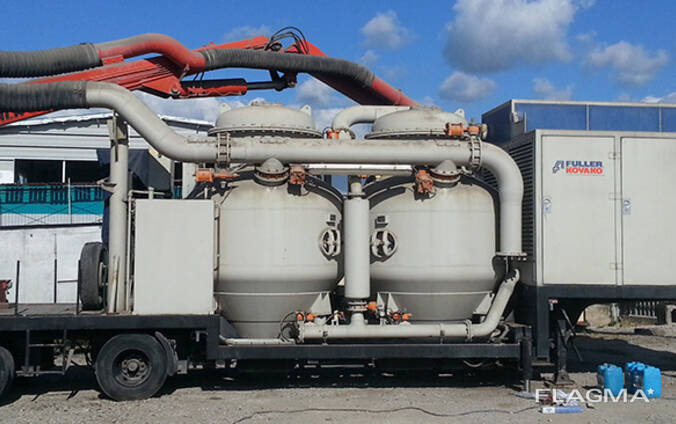 Б/У мобильная перегрузка цемента Kovako D1/30S 195 т/ч