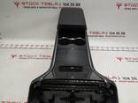 Центральная консоль в сборе PREMIUM подлокотник Black подстаканник Plastic Black Tesla mod - фото 1