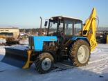 Экскаватор-бульдозер на базе трактора МТЗ "Беларус-82.1" - фото 5