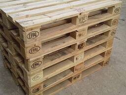 Euro Wooden Pallets Heat Treated Hard Wood Heavy Duty Commercial Use From Germany