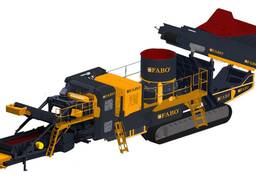 Ftc-200 конусная дробилка на гусеничном ходу