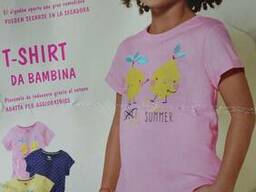 Футболки для девочек 0-2 г. СТОК