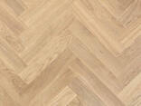 „Herringbone“ parketas – švediškos ąžuolo lentelės 16x68x340 mm - фото 2