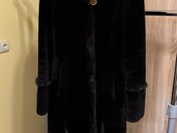 Kailinė striukė (avikailis, audinės kailis), dydis 46-48