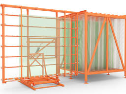 Logistics warehouse for business glass remains WS700