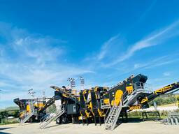 Mck-95 мобильная дробильно-сортировочная установка