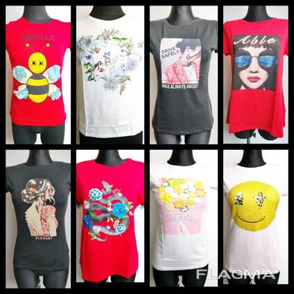 Monte Cervino женские футболки, сток