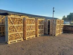 Ąžuolo ir uosio malkos medinėse dėžėse | KD ąžuolo ir uosio rąstai dėžėse