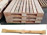 Pallet (container) boards with and without chamfers, pallets (used) - фото 2