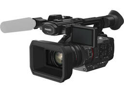 „Panasonic HC-X20“ 4K mobilioji vaizdo kamera su daugybe jungčių