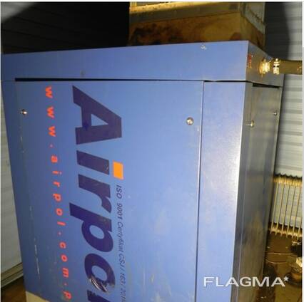 Parduodame naudotą oro kompresorių Airpol-37 20 pėdų konteineryje, 2011 m.