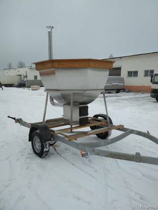 Купель уличная из пищевой нержавеющей стали