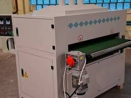 - Щеточная шлифовальная машина WOODLAND MACHINERY с металлической щеткой (новая)