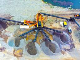 Стоционарная сортировочна моющая установка 150-250 т / ч