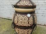 Tandoor Saffron 125L | XXL kepsninė iš ugniai atsparaus molio | Rankų darbo - photo 1