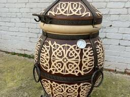 Tandoor Saffron 125L | XXL kepsninė iš ugniai atsparaus molio | Rankų darbo