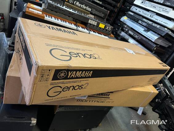 Yamaha Genos2 76 klavišų Arranger darbo stoties klaviatūra